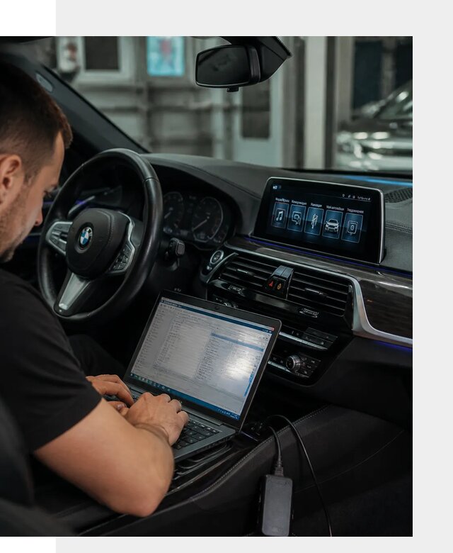Русификация мультимедиа BMW для авто под ключ в Муравленке