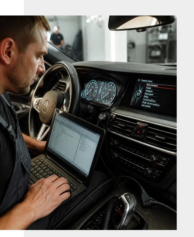 Русификация приборной панели BMW для авто в Муравленке от компании