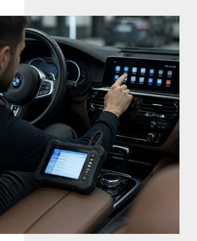 Установка приложений и мультимедиа сервисов BMW в Муравленке