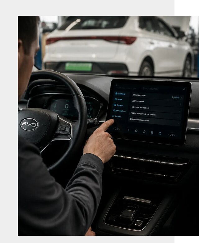 Русификация BYD E2 в Муравленке от 15952 р. | ФастМобиль-Мрв под ключ