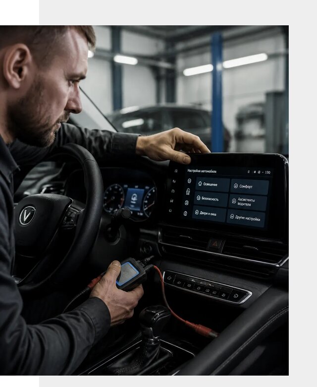 Русификация Changan CS55 и мультимедиа под ключ в Муравленке