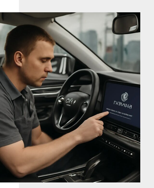 Установка приложений Changan и сервисов в авто в Муравленке