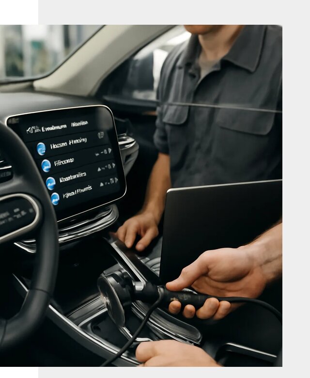 Установка приложений Geely для мультимедиа автомобиля в Муравленке