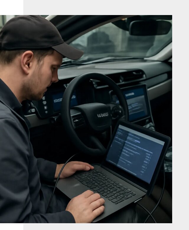 Профессиональная русификация автомобилей Lynk Co в Муравленке
