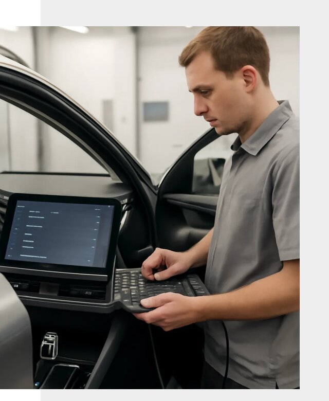 Русификация мультимедиа автомобилей Lynk Co в Муравленке