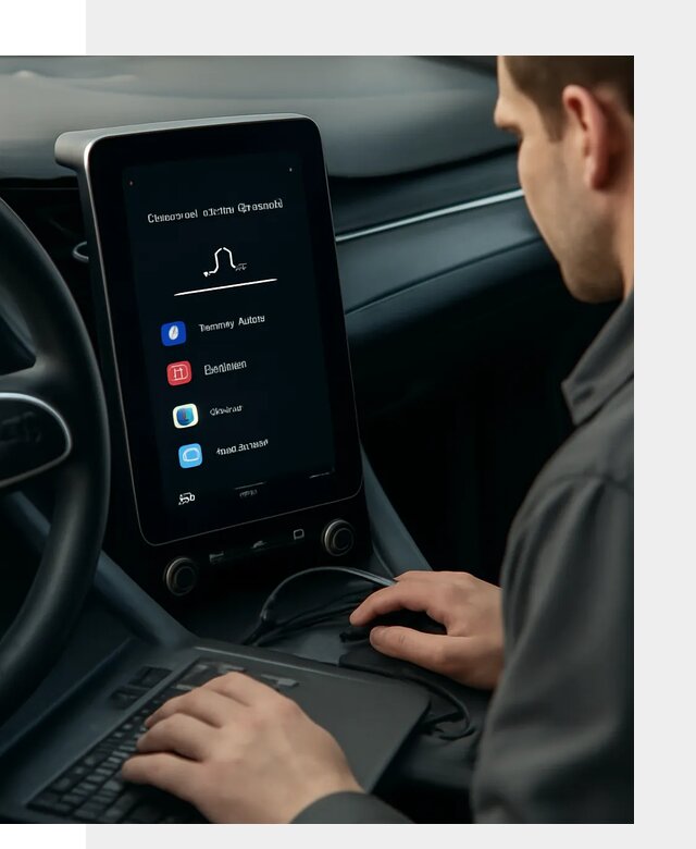 Установка приложений Lynk Co на автомобиль в Муравленке