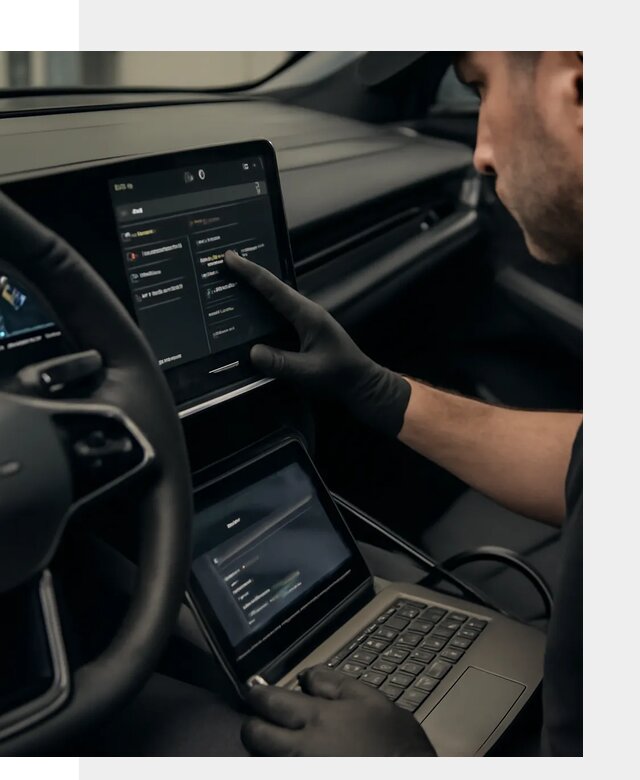 Русификация приборной панели Rising автомобиля в Муравленке
