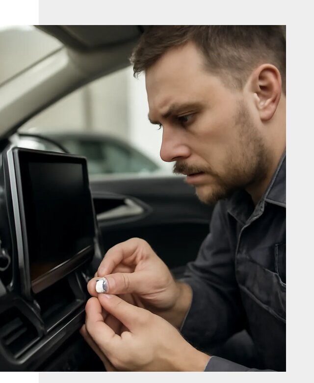 Установка SIM карты в авто для мультимедиа в Муравленке