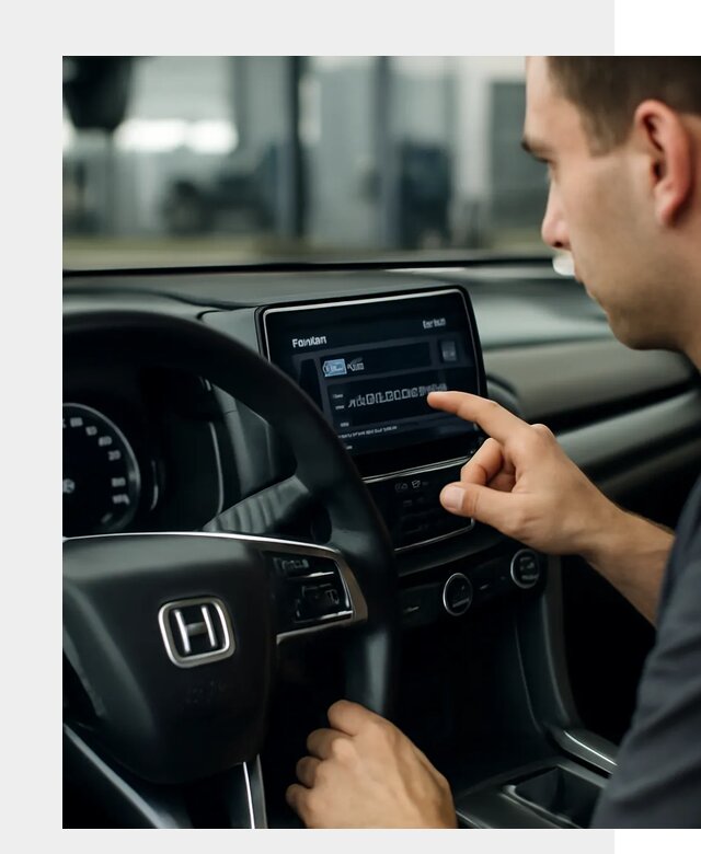 Русификация панели приборов Honda в Муравленке по цене 5353 ФастМобиль-Мрв