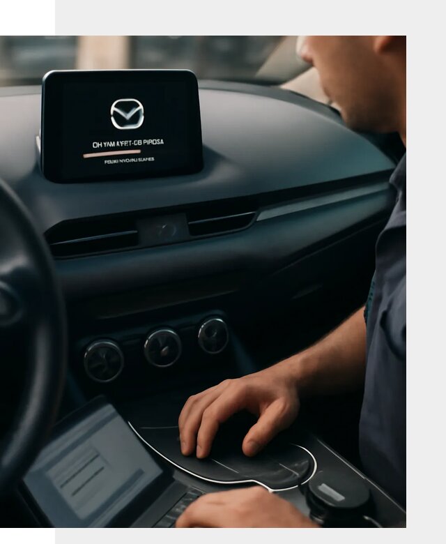 Установка приложений Mazda на мультимедийную систему в Муравленке